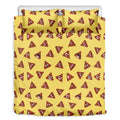 Poop Emoji Pattern Print Duvet Cover Bedding Set
