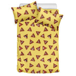 Poop Emoji Pattern Print Duvet Cover Bedding Set