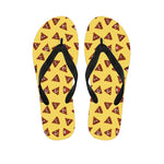 Poop Emoji Pattern Print Flip Flops