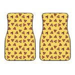 Poop Emoji Pattern Print Front Car Floor Mats