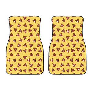 Poop Emoji Pattern Print Front Car Floor Mats