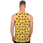 Poop Emoji Pattern Print Men's Tank Top