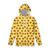 Poop Emoji Pattern Print Pullover Hoodie