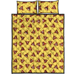 Poop Emoji Pattern Print Quilt Bed Set