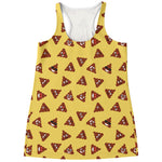 Poop Emoji Pattern Print Women's Racerback Tank Top