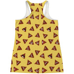 Poop Emoji Pattern Print Women's Racerback Tank Top