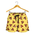 Poop Emoji Pattern Print Women's Shorts