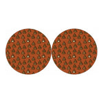 Poop Emoticons Pattern Print Car Coasters