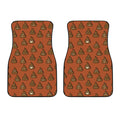 Poop Emoticons Pattern Print Front Car Floor Mats
