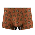 Poop Emoticons Pattern Print Men's Boxer Briefs