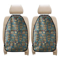 Pop Art Books Pattern Print Car Seat Organizers