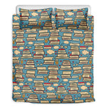 Pop Art Books Pattern Print Duvet Cover Bedding Set