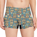 Pop Art Books Pattern Print Men's Boxer Briefs