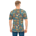 Pop Art Books Pattern Print Men's T-Shirt