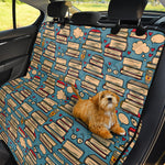 Pop Art Books Pattern Print Pet Car Back Seat Cover