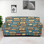 Pop Art Books Pattern Print Sofa Cover