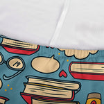 Pop Art Books Pattern Print Sofa Cover
