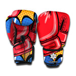 Pop Art Boxing Gloves Print Boxing Gloves