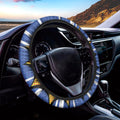 Pop Art Boxing Gloves Print Car Steering Wheel Cover
