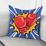 Pop Art Boxing Gloves Print Pillow Cover