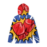 Pop Art Boxing Gloves Print Pullover Hoodie