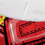 Pop Art Boxing Gloves Print Sofa Cover