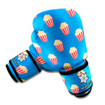 Popcorn Box Pattern Print Boxing Gloves