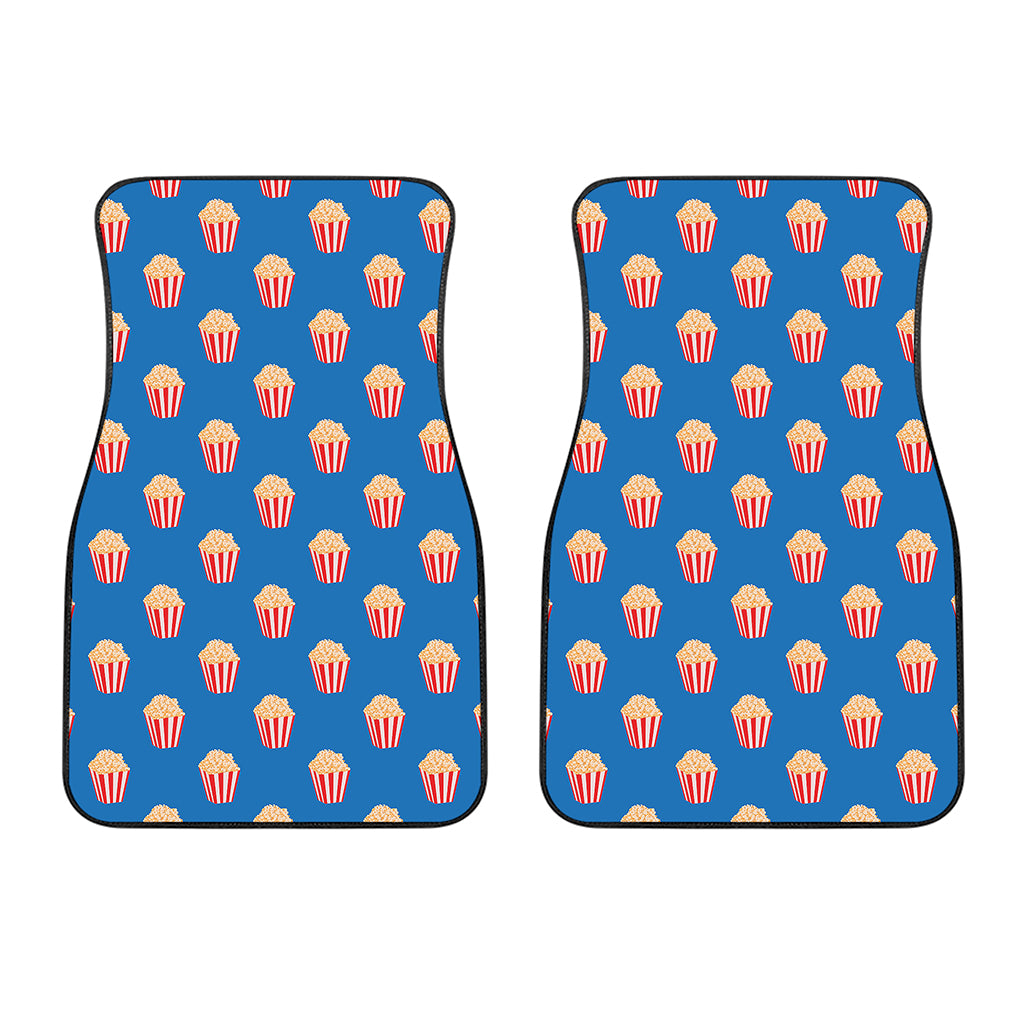 Popcorn Box Pattern Print Front Car Floor Mats