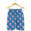 Popcorn Box Pattern Print Men's Shorts
