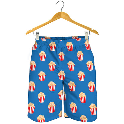 Popcorn Box Pattern Print Men's Shorts