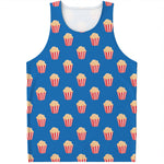 Popcorn Box Pattern Print Men's Tank Top