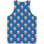 Popcorn Box Pattern Print Men's Tank Top