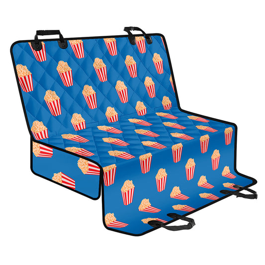 Popcorn Box Pattern Print Pet Car Back Seat Cover
