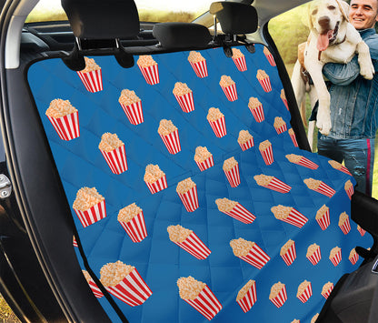 Popcorn Box Pattern Print Pet Car Back Seat Cover