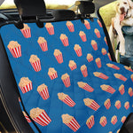 Popcorn Box Pattern Print Pet Car Back Seat Cover