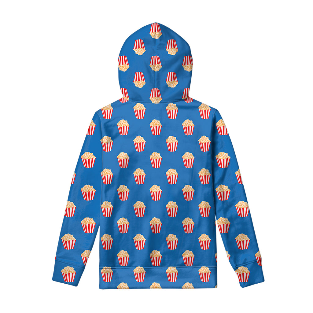Popcorn Box Pattern Print Pullover Hoodie