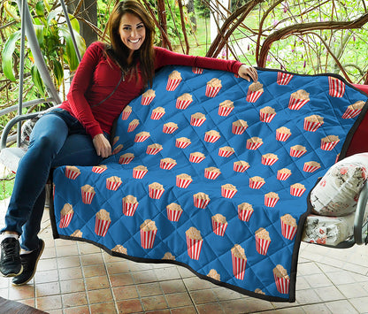 Popcorn Box Pattern Print Quilt