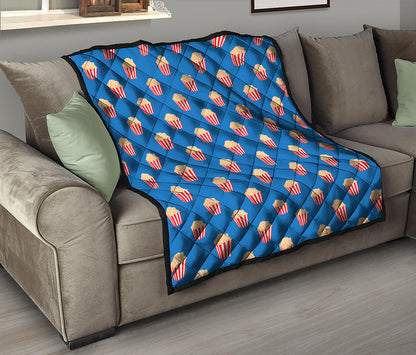 Popcorn Box Pattern Print Quilt