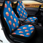 Popcorn Box Pattern Print Universal Fit Car Seat Covers