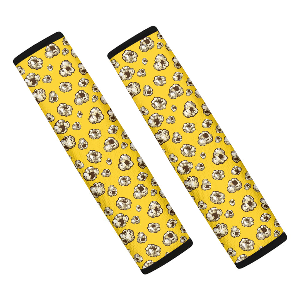 Popcorn Pattern Print Car Seat Belt Covers