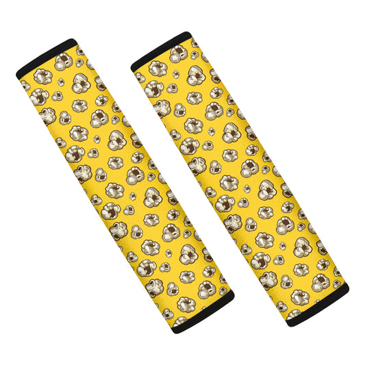 Popcorn Pattern Print Car Seat Belt Covers