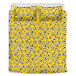 Popcorn Pattern Print Duvet Cover Bedding Set