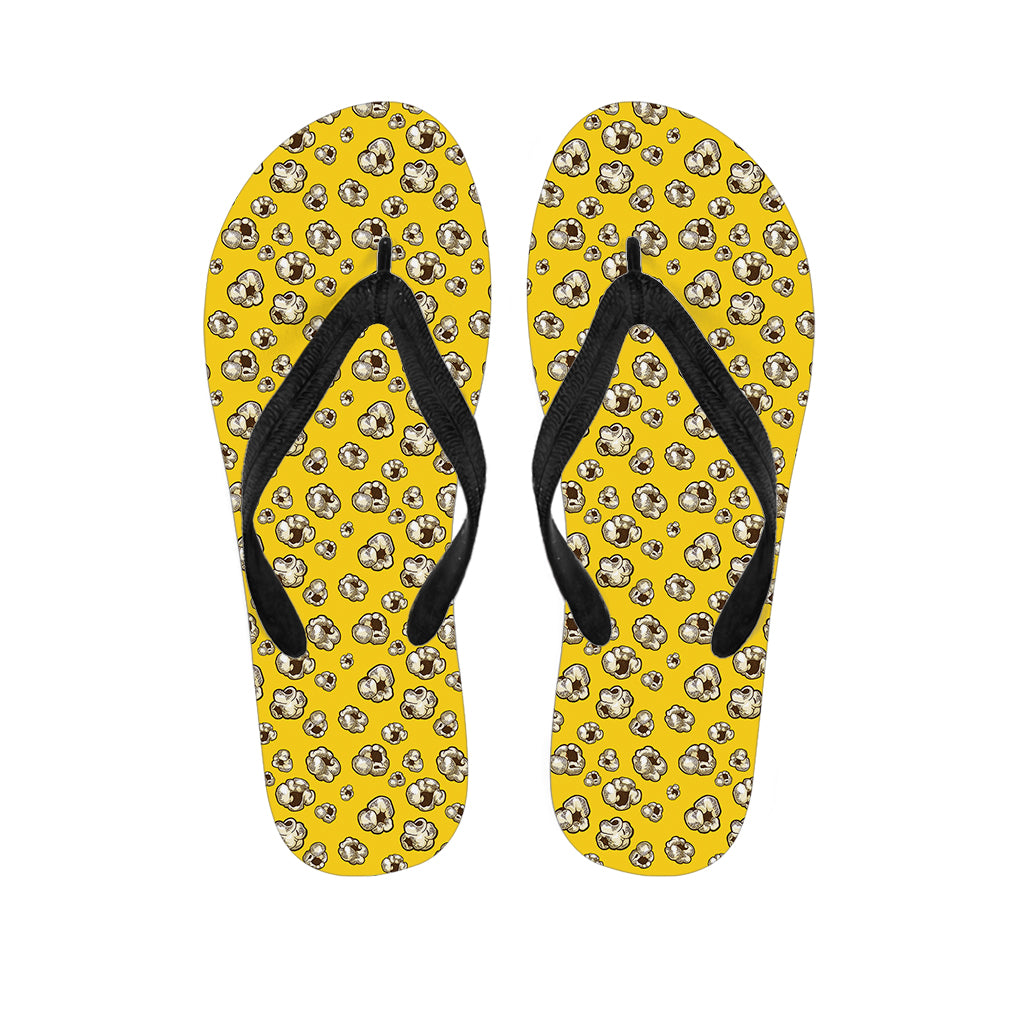 Popcorn Pattern Print Flip Flops