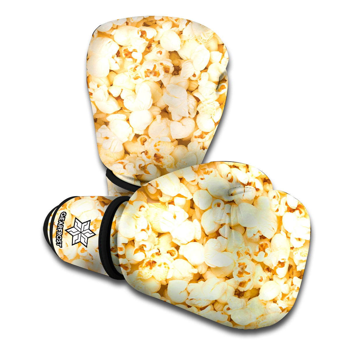 Popcorn Print Boxing Gloves