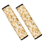 Popcorn Print Car Seat Belt Covers