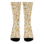 Popcorn Print Crew Socks