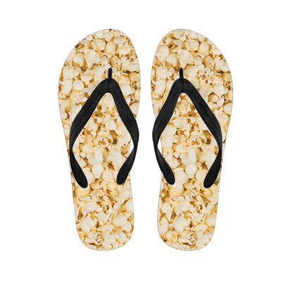 Popcorn Print Flip Flops