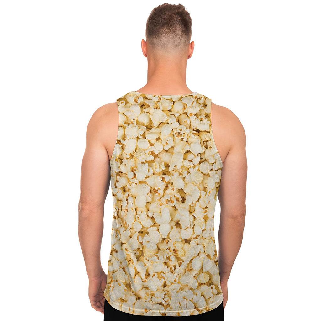 Popcorn Print Men's Tank Top