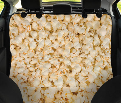 Popcorn Print Pet Car Back Seat Cover