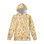 Popcorn Print Pullover Hoodie